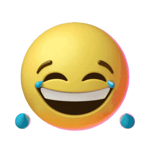 Laughing Emoji Sticker