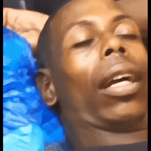 Animated Sleepy Reaction GIF Sticker