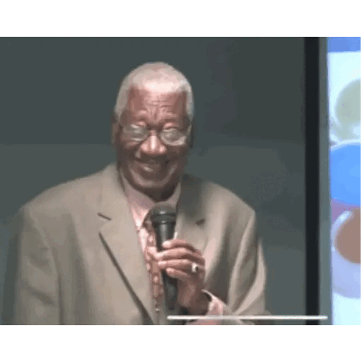 Animated Elderly Man Laughing GIF Sticker