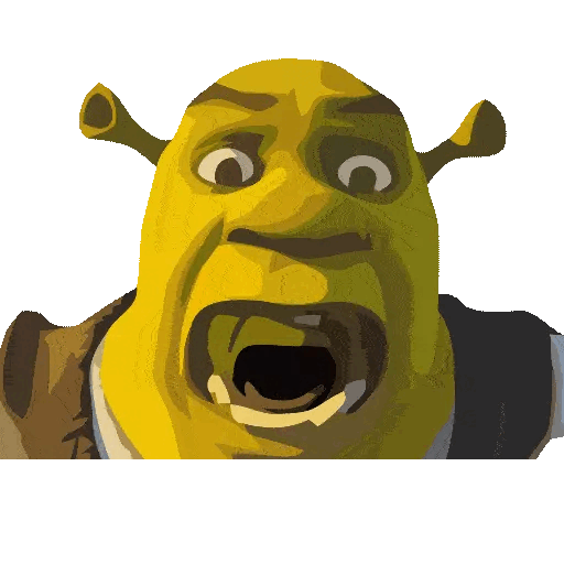 Animated Surprised Ogre Expression GIF Sticker