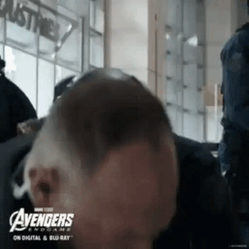 Animated Avengers Endgame Head Shake GIF Sticker