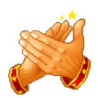 Animated Clapping Hands with Bangles GIF Sticker