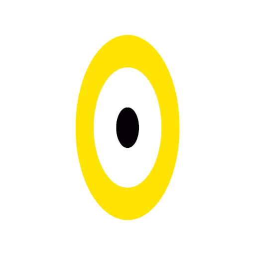 Animated Minimalist Eye Symbol GIF Sticker