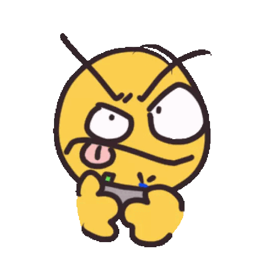 Animated Intense Gaming Emoji GIF Sticker