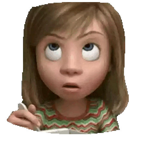 Animated Animated Eye Roll GIF Sticker