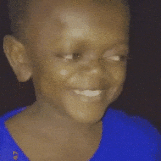 Animated Smiling Kid Meme GIF Sticker