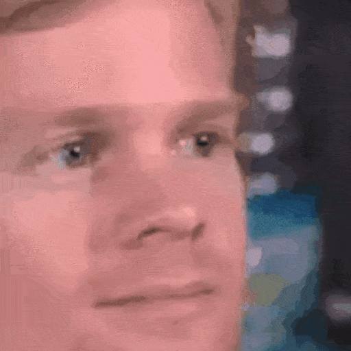 Animated Confused Blinking Guy GIF Sticker