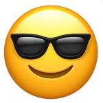 Cool Sunglasses Emoji Sticker
