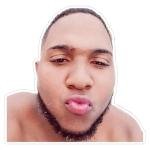 Sending a Kiss Sticker