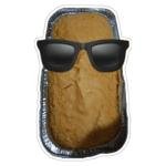Cool Cake with Sunglasses Sticker