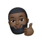 Smiling Thumbs Up Emoji Sticker