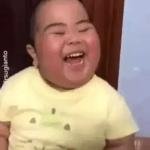Laughing Child Sticker
