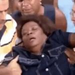 Dramatic Faint Reaction