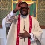 Animated Friendly Priest Greeting GIF Sticker