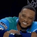 Smiling Baseball Player