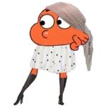 Stylish Cartoon Character