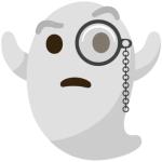 Monocle Ghost Emoji