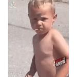 Confident Kid with Lollipop