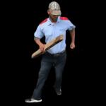 Security Guard with Plank