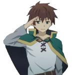 Anime Character Salute
