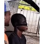 Surprised Blindfold Reaction