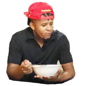 Confused Eating Expression