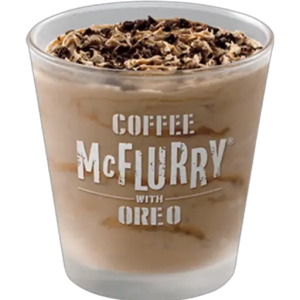 Coffee Oreo McFlurry