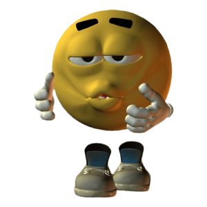 Cool Emoji with Shoes