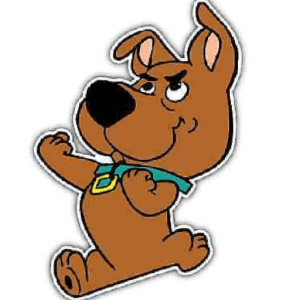 Confident Cartoon Dog