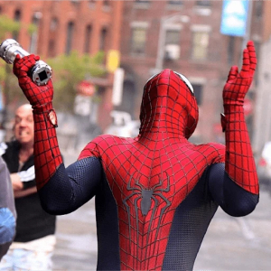 Spider-Man Shrugging