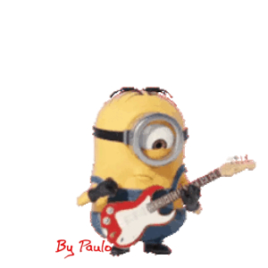 Minion Playing Guitar