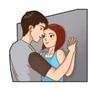 Romantic Wall Scene