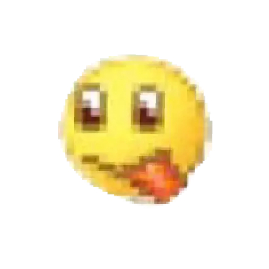 Playful Tongue Out Emoji PNG Sticker