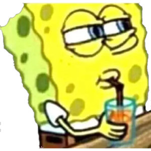 Skeptical SpongeBob PNG Sticker