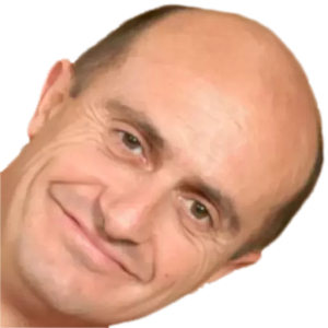 Sideways Smiling Face