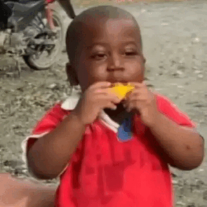 Child Eating Lemon Reaction