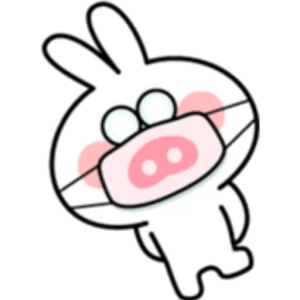 Cute Masked Bunny
