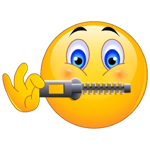 Zipped Lips Emoji