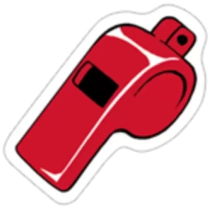 Red Whistle Icon