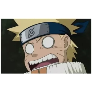 Shocked Anime Character