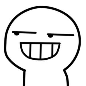 Mischievous Grin Face_1