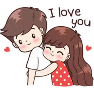 Cute Couple Hug