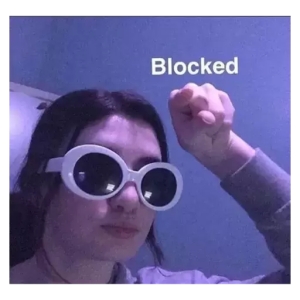 Blocked Gesture