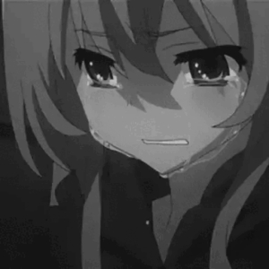 Crying Anime Character
