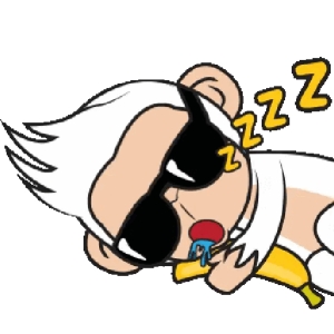 Cool Sleeping Monkey