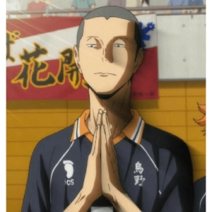 Anime Character in Prayer Pose