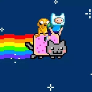 Adventure Time Nyan Cat