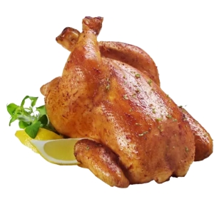 Roasted Chicken Delight PNG Sticker