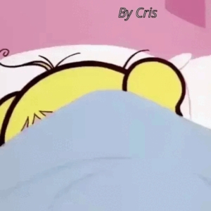 Sleepy Cartoon Character