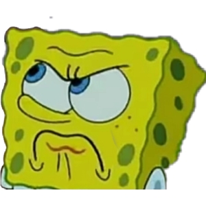 SpongeBob Mocking Face